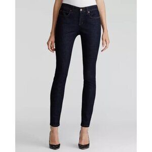 Eileen Fisher Dark Wash Stretch Denim Skinny Jeans Fisher Project Size 6 NWT